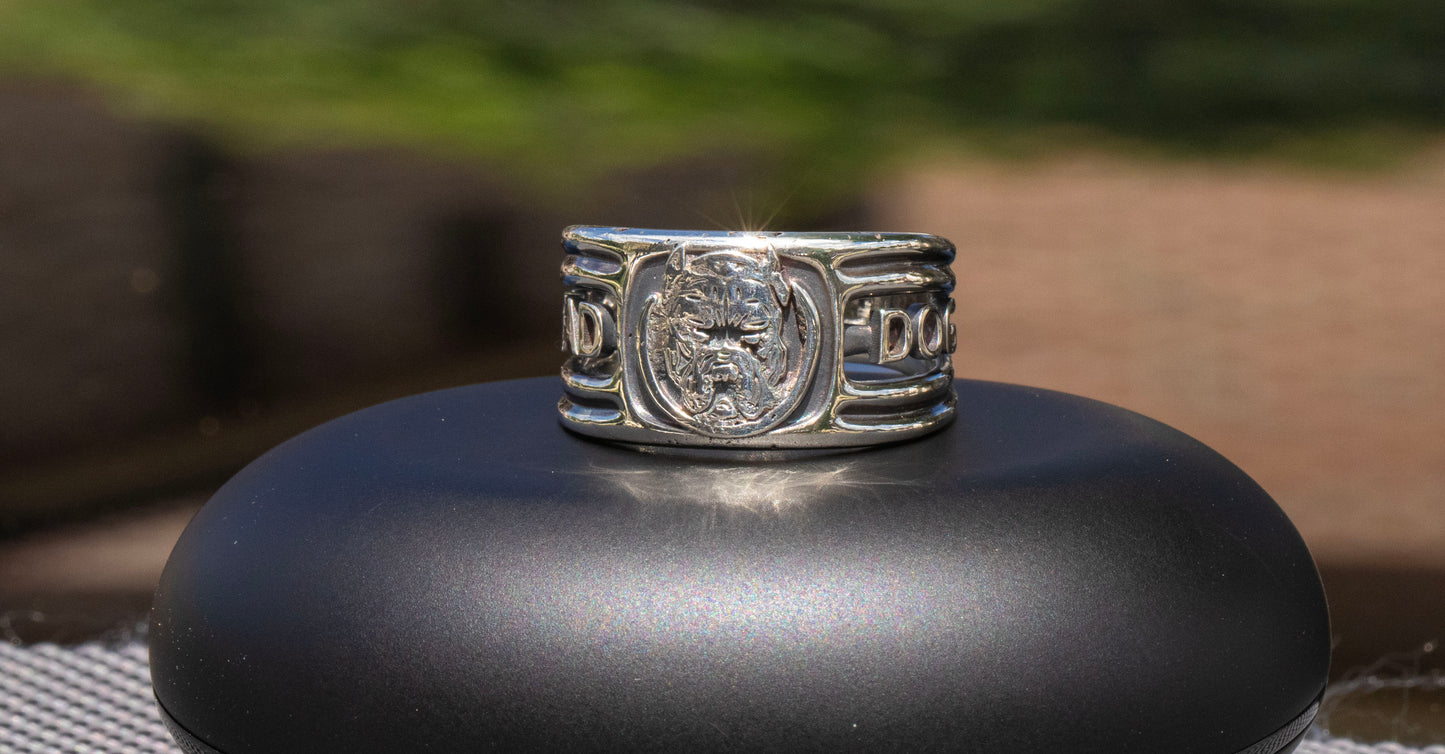 Bull Dog men's ring
